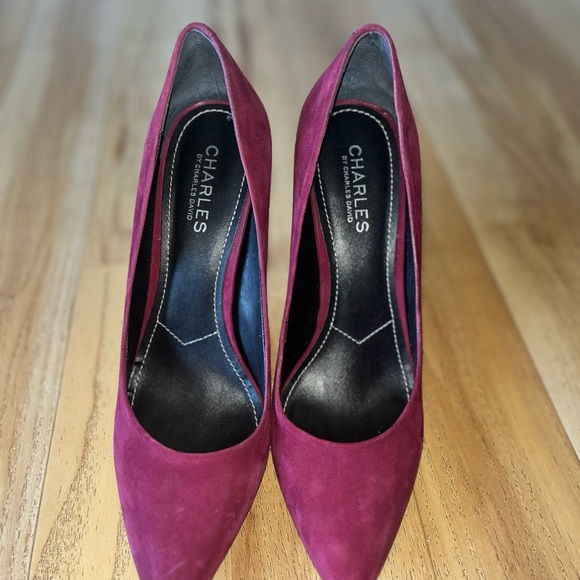 Charles David Womens Classic Pump Platform Heels - Size 9 - Picture 2 of 4